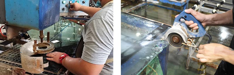 drilling and grinding