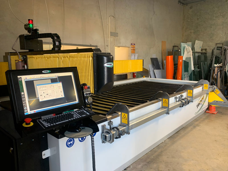 WA Machinery Glass Waterjet Machine