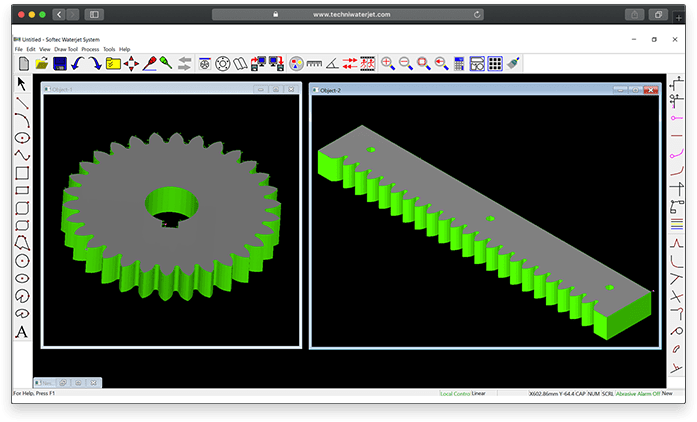 Creating 3D Objects - TECHNI Waterjet