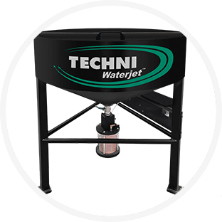 Abrasive Pump and Hopper - TECHNI Waterjet