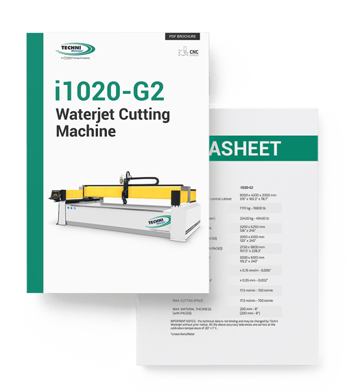 i1020-G2 Waterjet Cutting Machine - TECHNI Waterjet