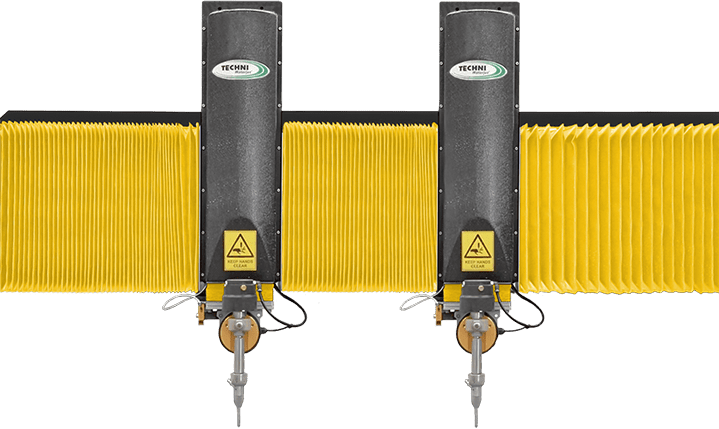 Independently mounted cutting heads